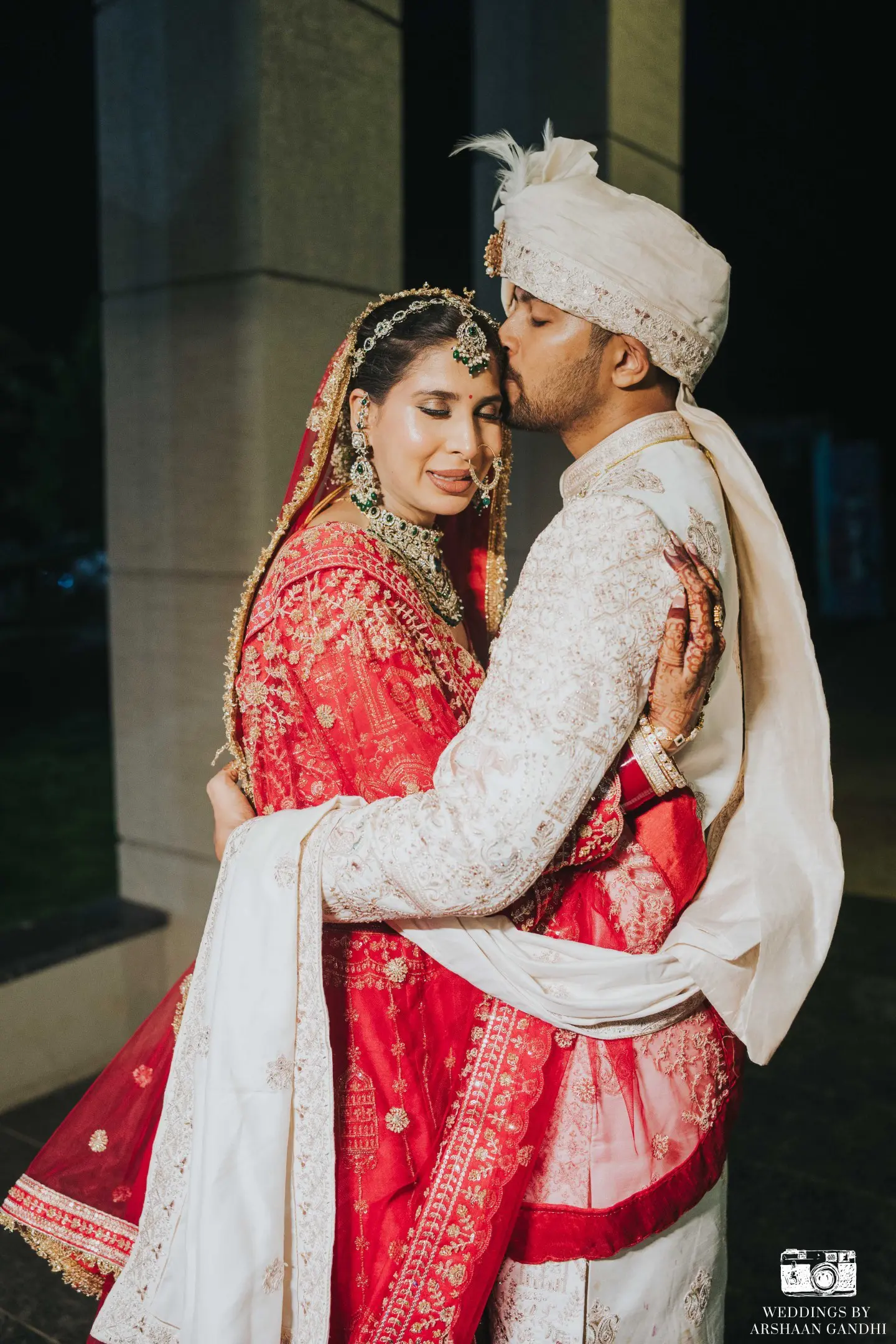 Anuraty and Prakhar photographed together during their day 2 part 1