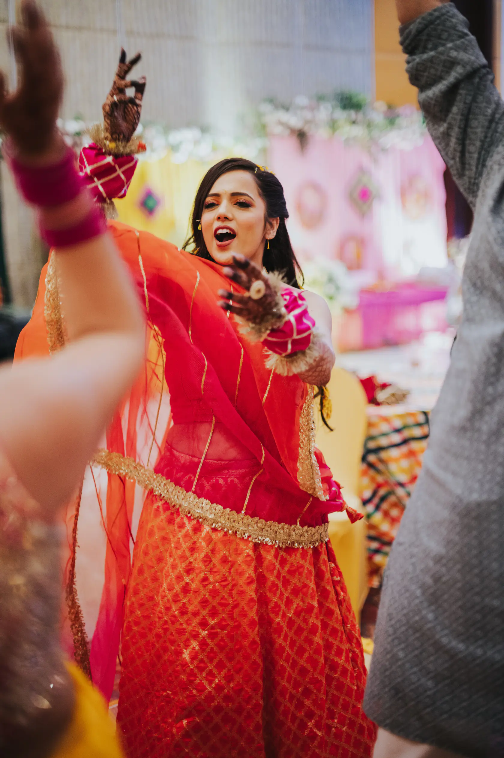 Portrait from Arshaan and Aparna's haldi