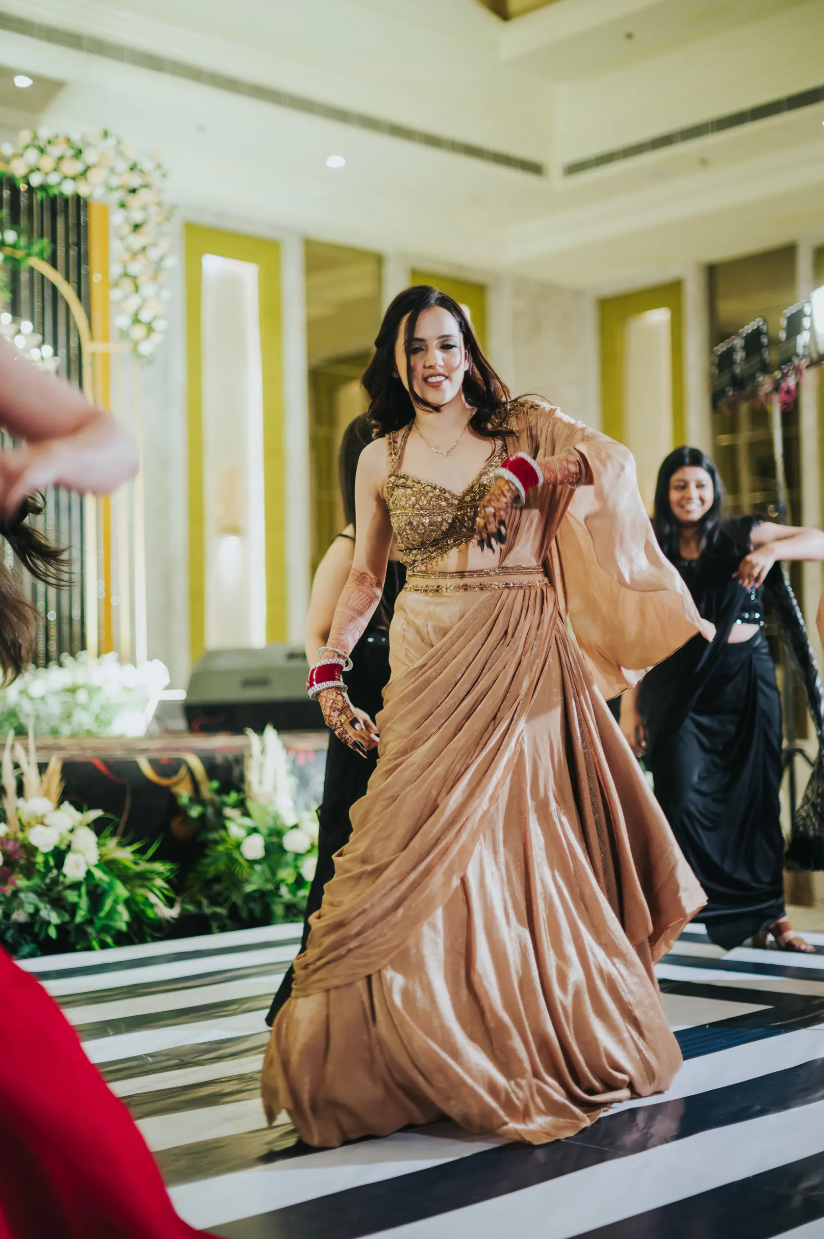 Portrait from Arshaan and Aparna's reception