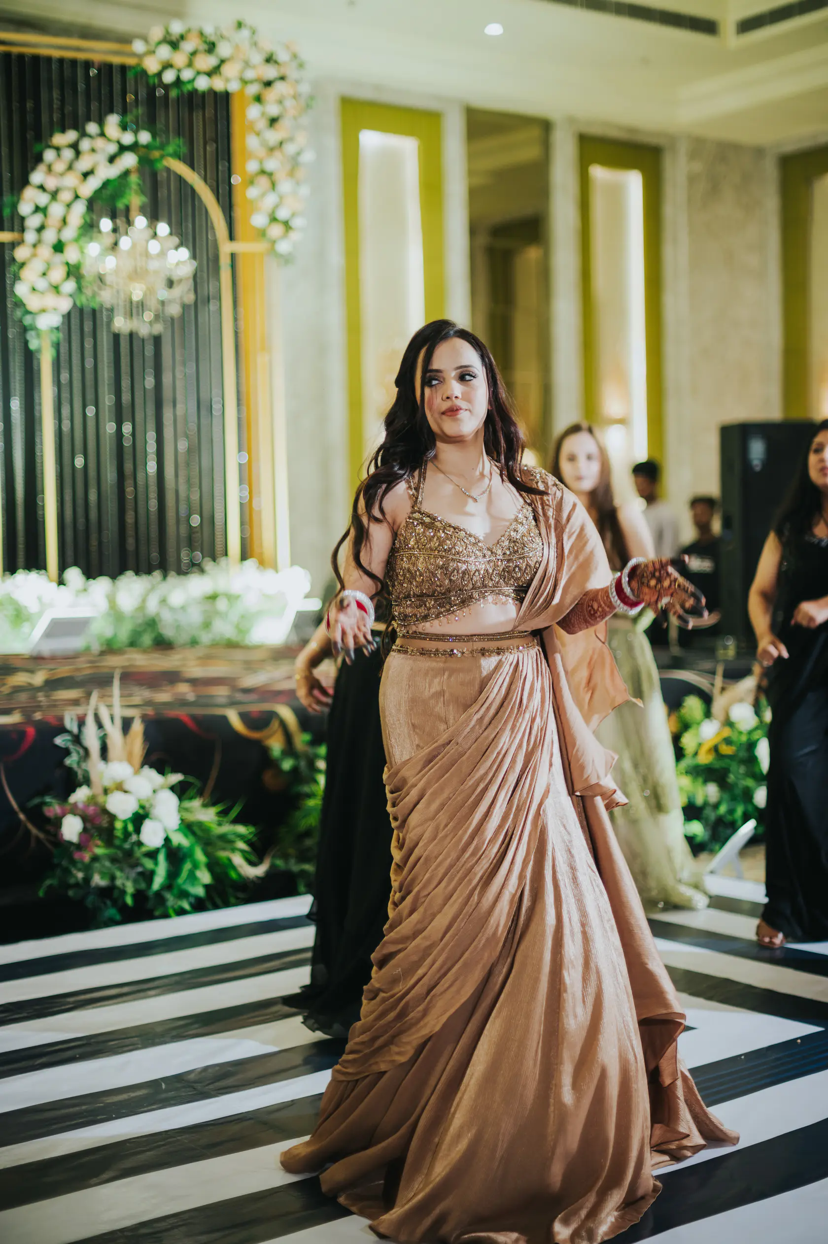 Portrait from Arshaan and Aparna's reception