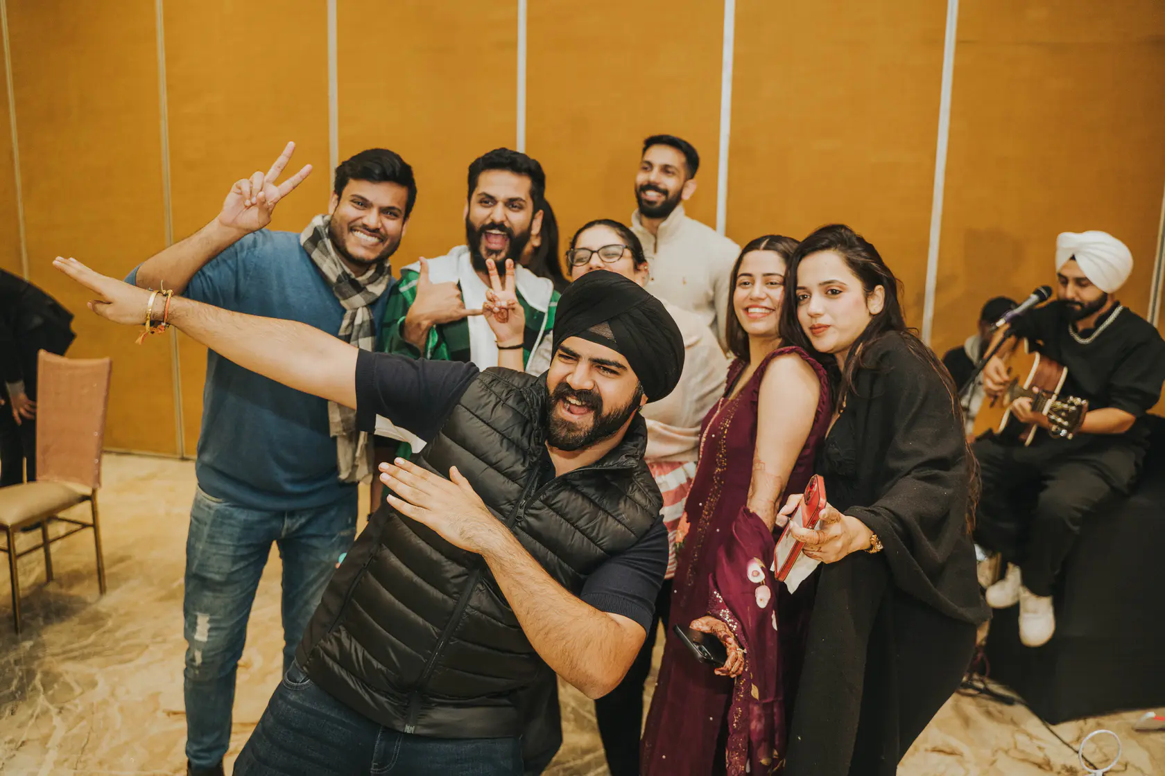 Portrait from Indraneel and Sanchita's after party