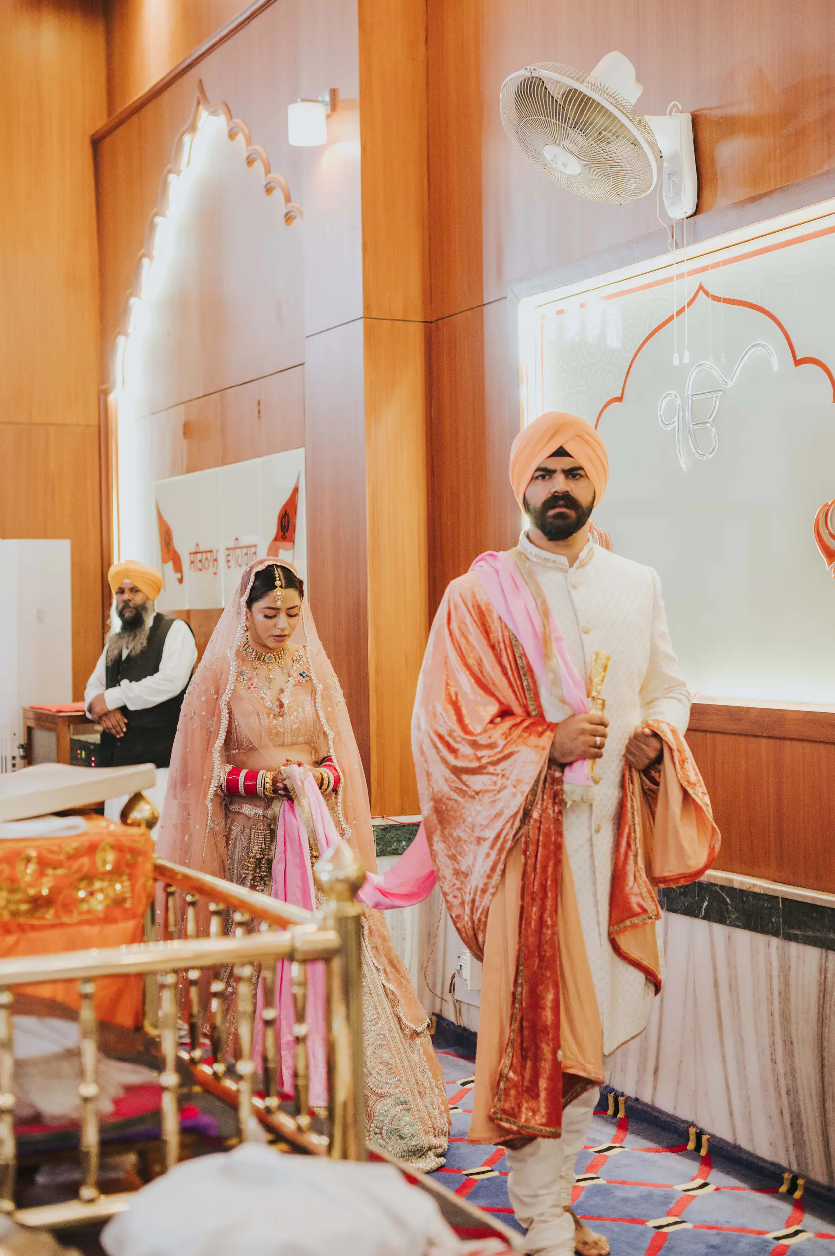 Indraneel and Sanchita photographed together during their phere