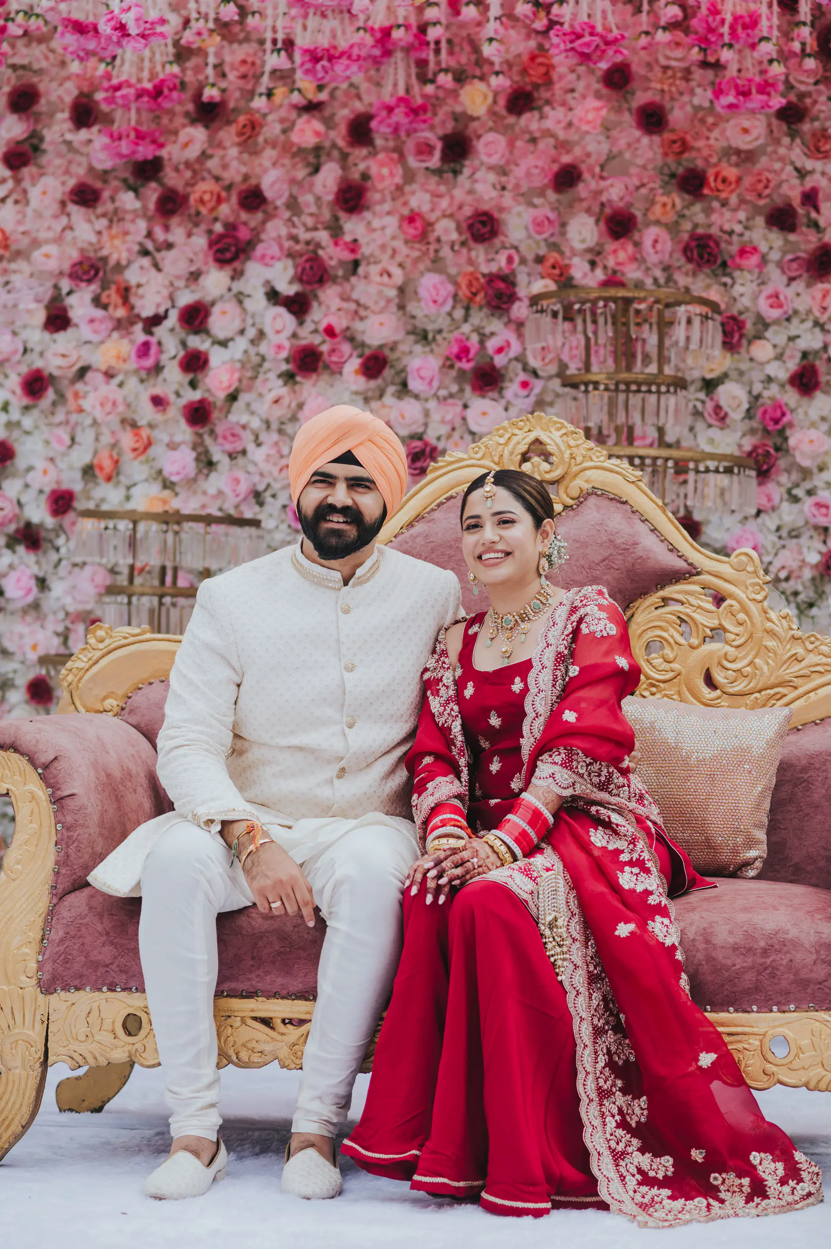 Indraneel and Sanchita photographed together during their phere