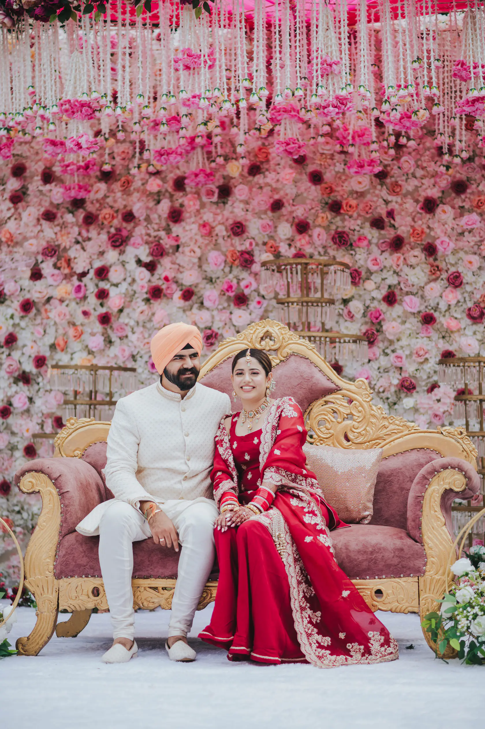 Indraneel and Sanchita photographed together during their phere