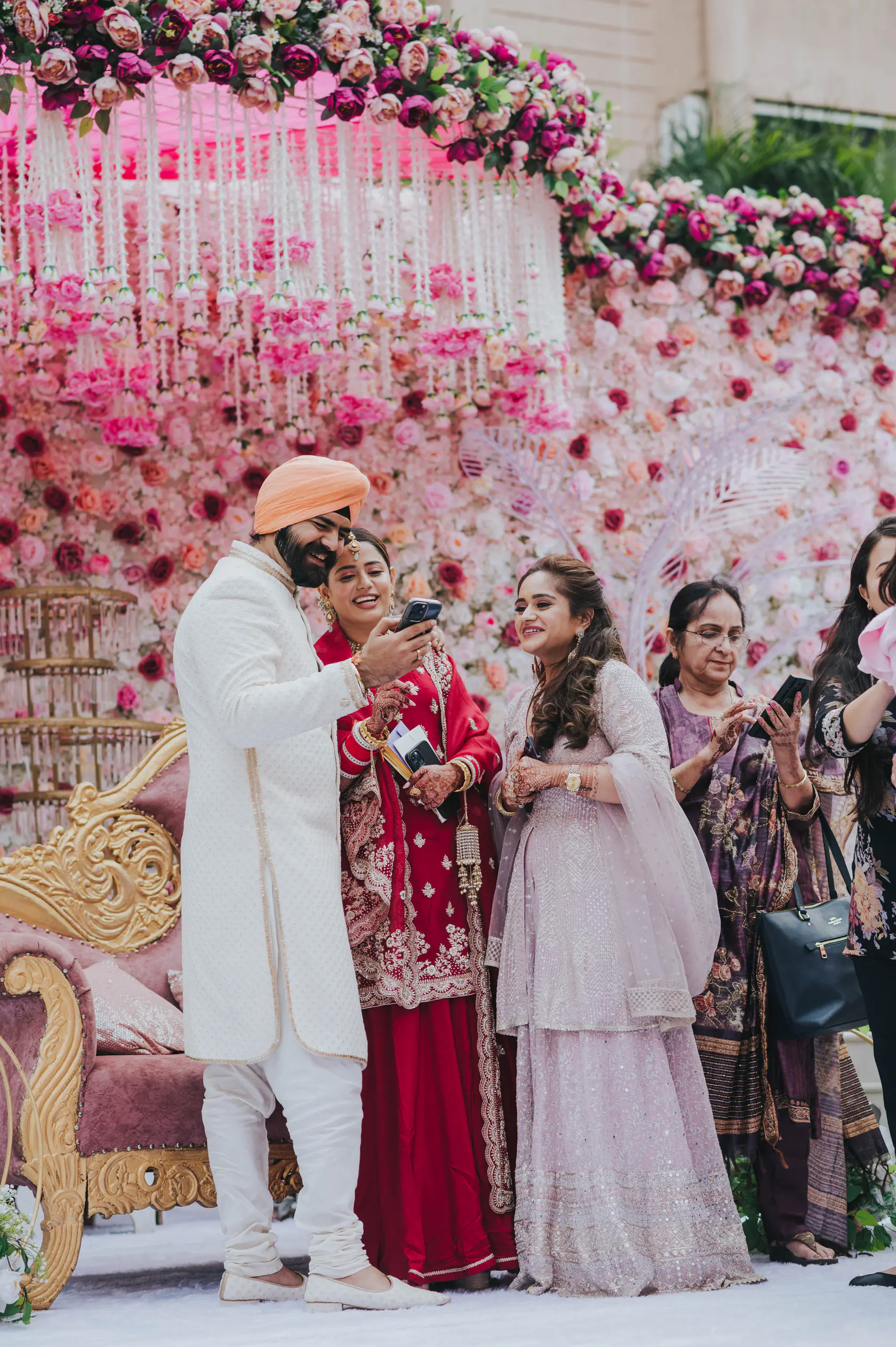 Portrait from Indraneel and Sanchita's phere