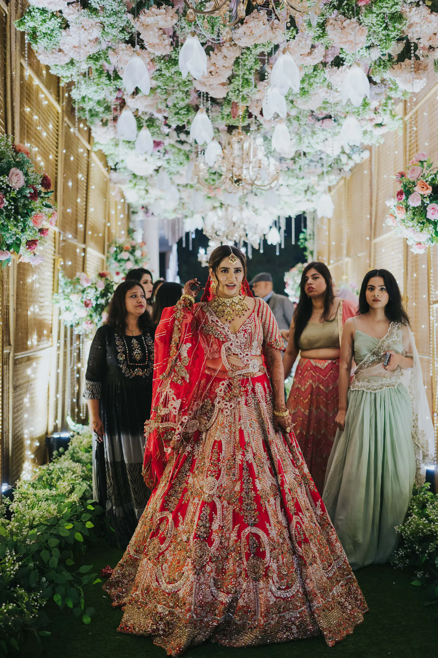Portrait from Indraneel and Sanchita's reception