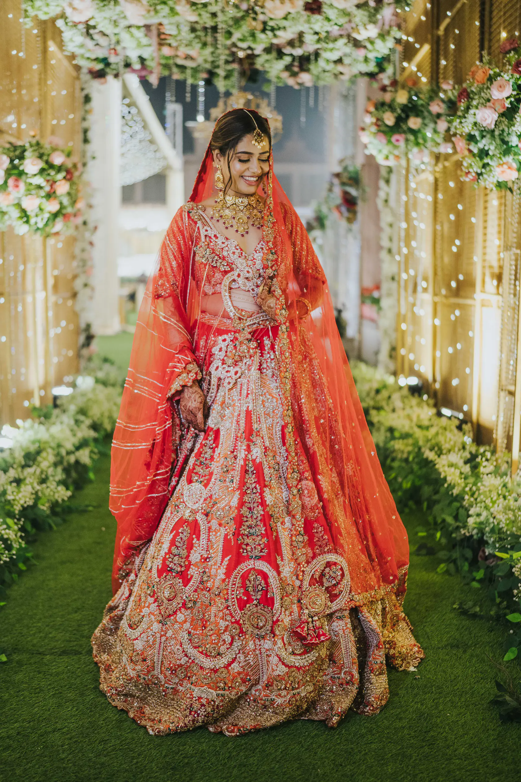 Portrait from Indraneel and Sanchita's reception