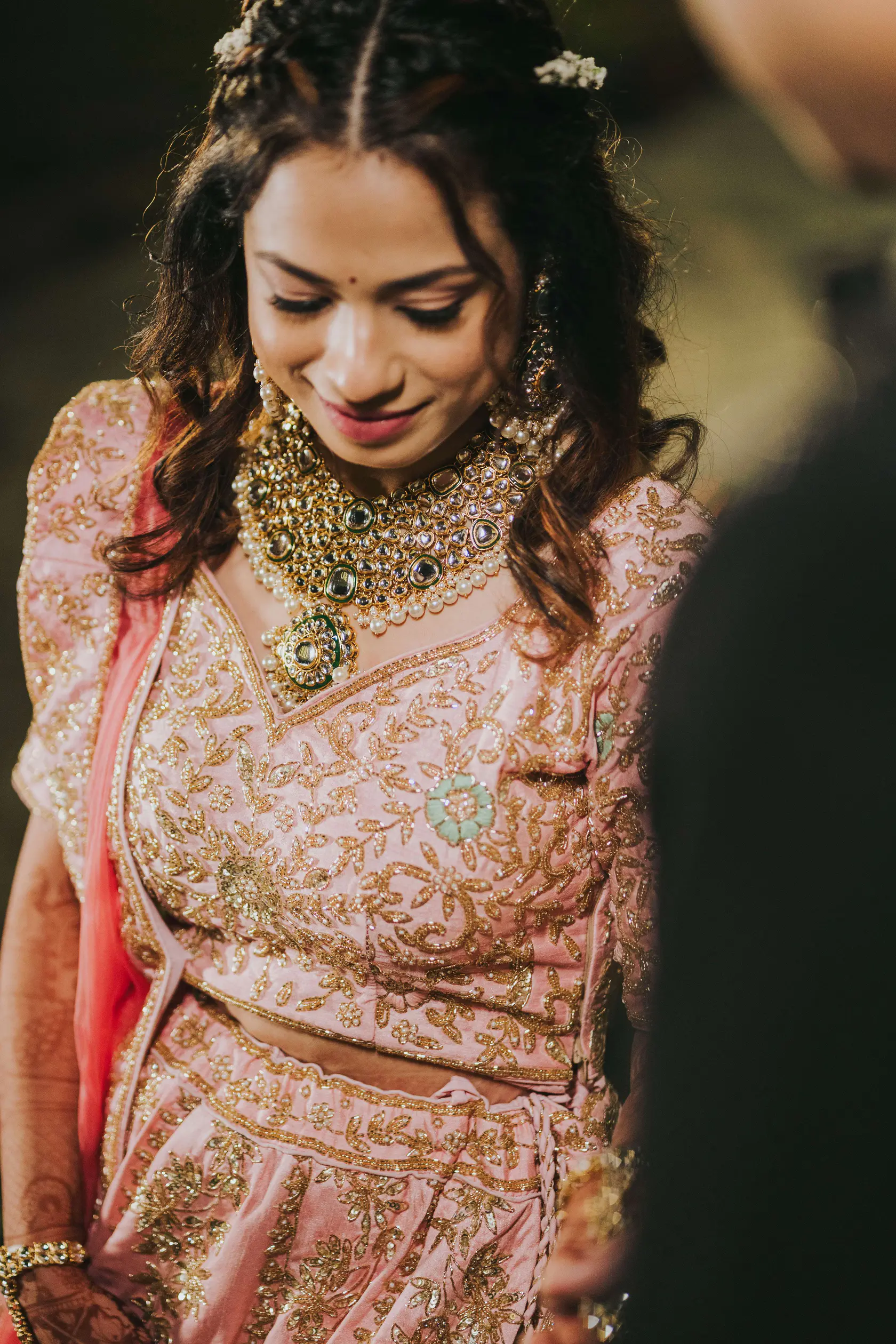 Portrait from Navankur and Aishwarya's sangeet