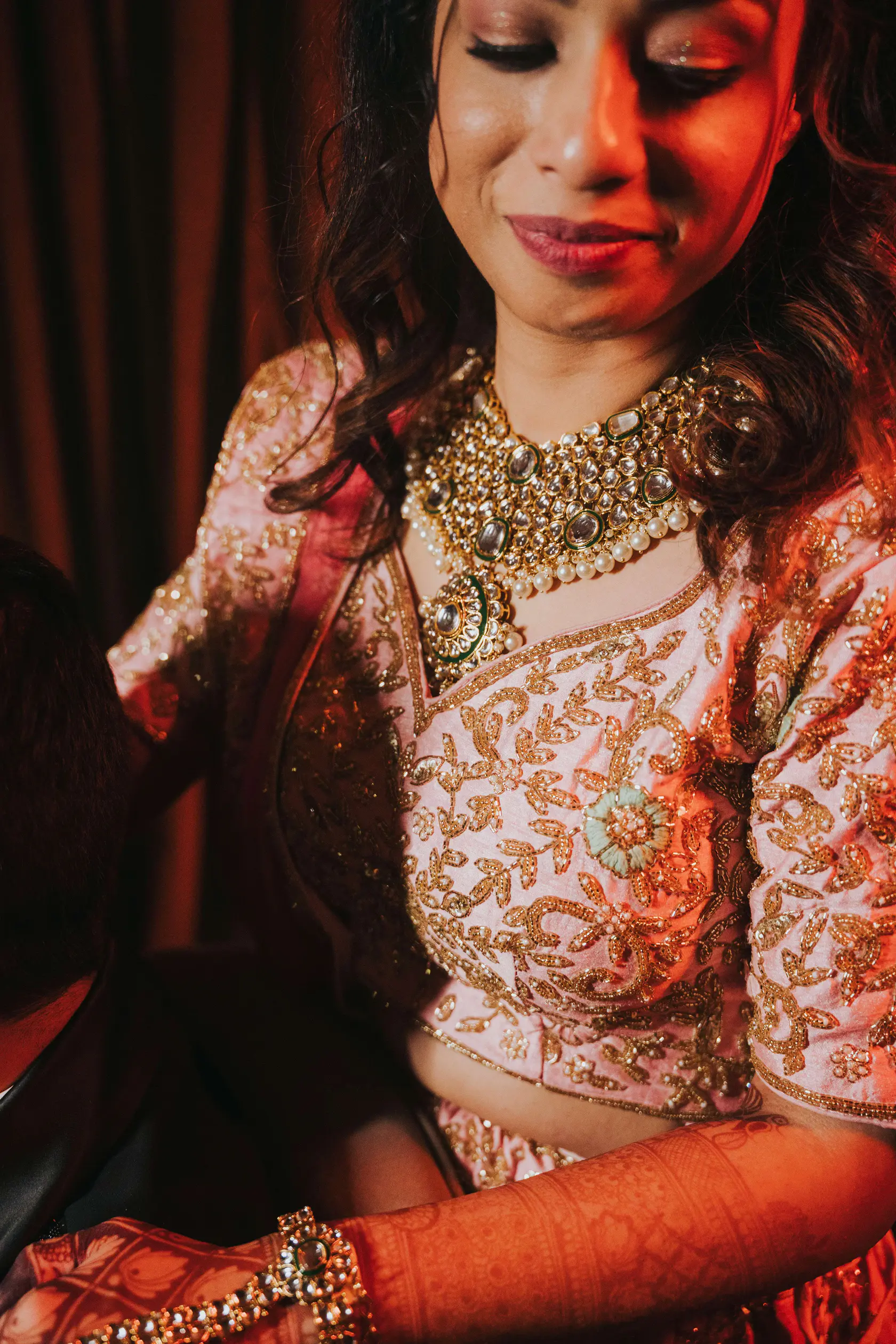 Portrait from Navankur and Aishwarya's sangeet