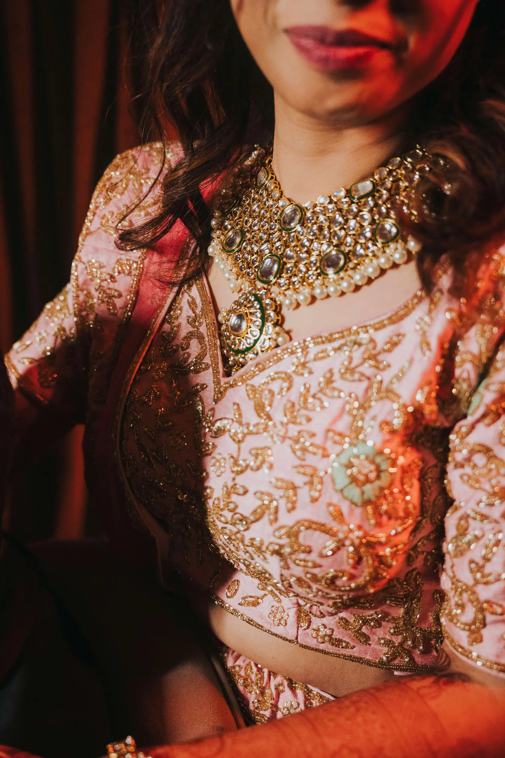 Portrait from Navankur and Aishwarya's sangeet