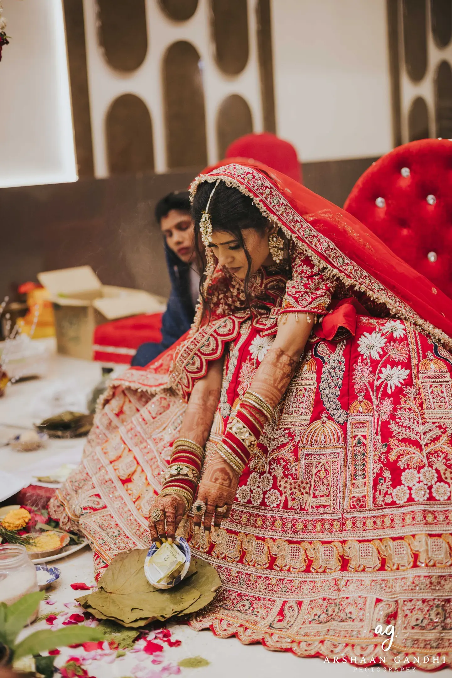 Shaily and Shyam photographed together during their reception wedding candid